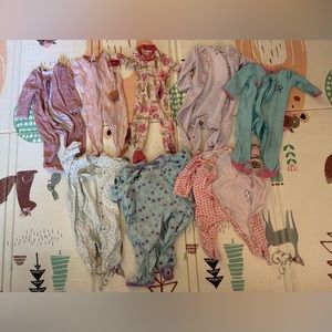 6-9 month clothes and sleepers!